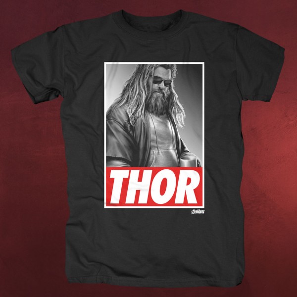 Avengers - Casual Thor T-Shirt schwarz