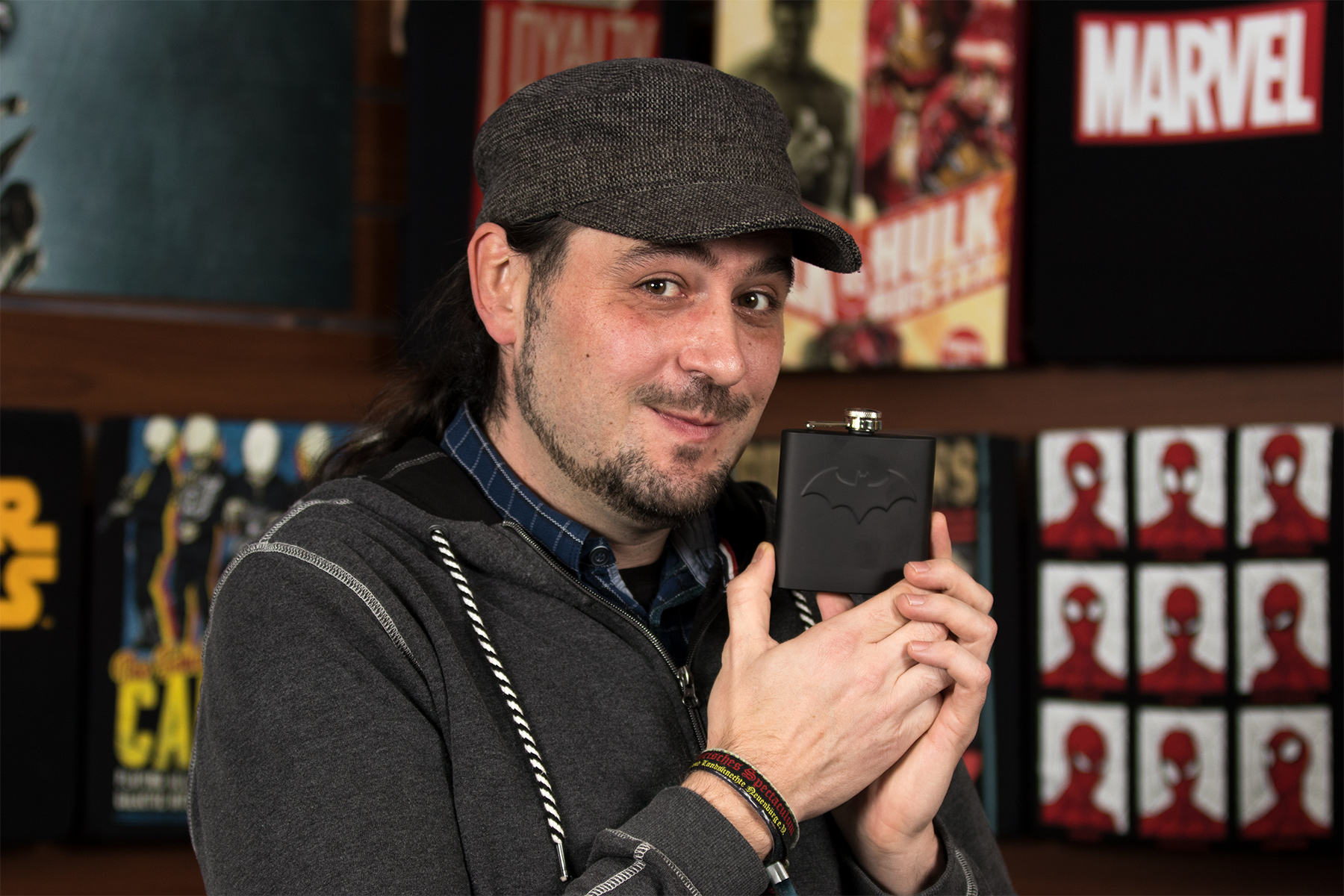 Alex Geschenketipp: Batman Flachmann