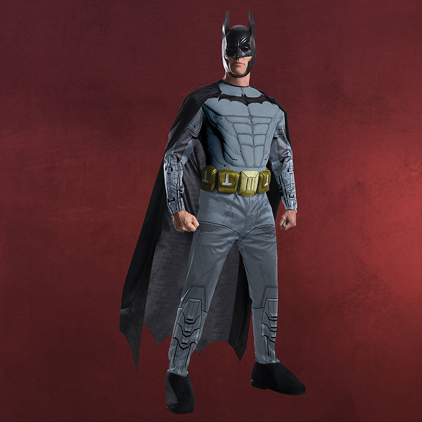 Batman - Arkham Kostüm mit Muskeln