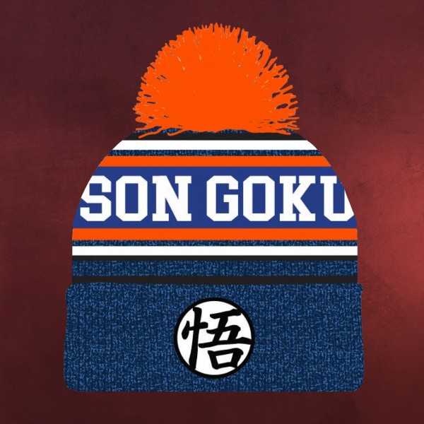 Dragon Ball Z - Son Goku Mütze mit Bommel