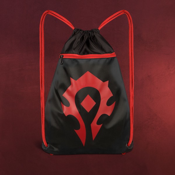 World of Warcraft - Horde Logo Sportbag schwarz