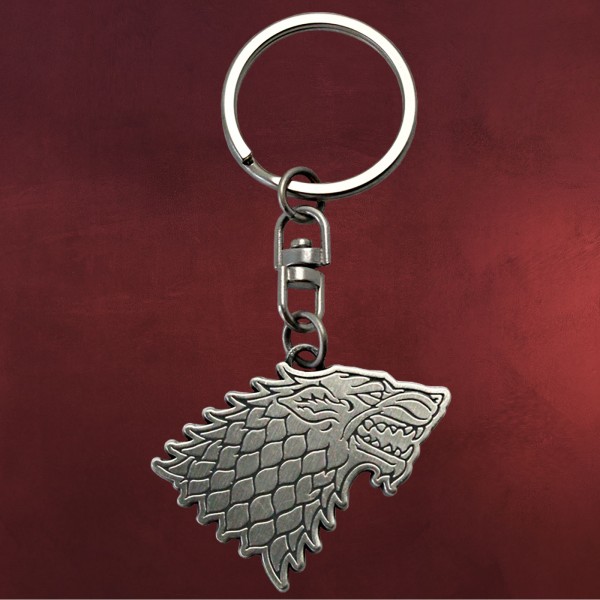 Game of Thrones - Schattenwolf Schlüsselanhänger Silhouette