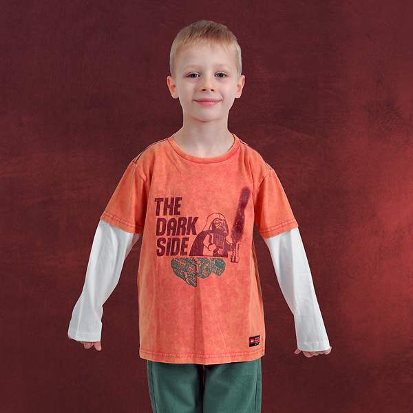 LEGO Star Wars - The Dark Side Batic Longsleeve für Kinder rot