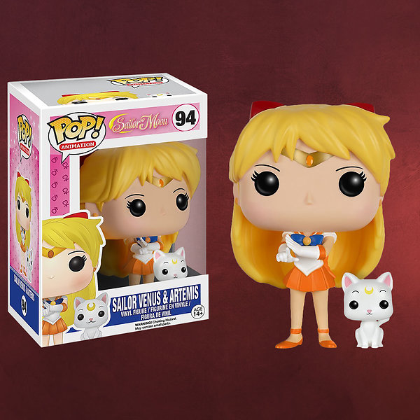 Sailor Moon - Sailor Venus & Artemis Mini-Figur