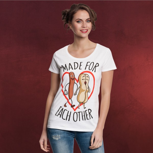 Sausage Party - Made For Each Other T-Shirt Damen weiß