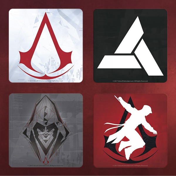 Assassins Creed - Generic Untersetzer 4er Set
