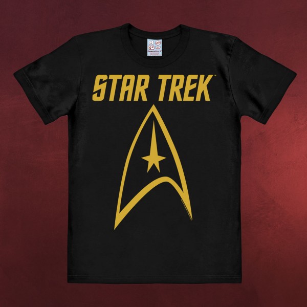Star Trek - Logo T-Shirt schwarz