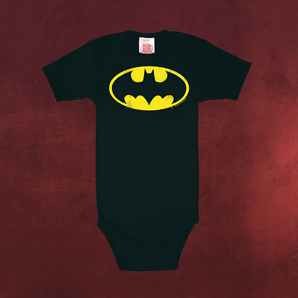Batman - Logo Baby Body schwarz