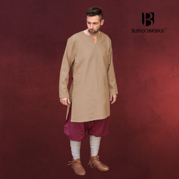 Mittelalter Untertunika Leif beige