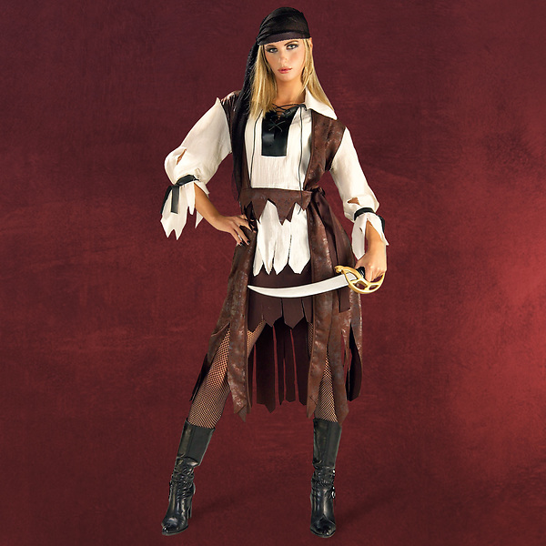 Piratenbraut - Komplettkostüm