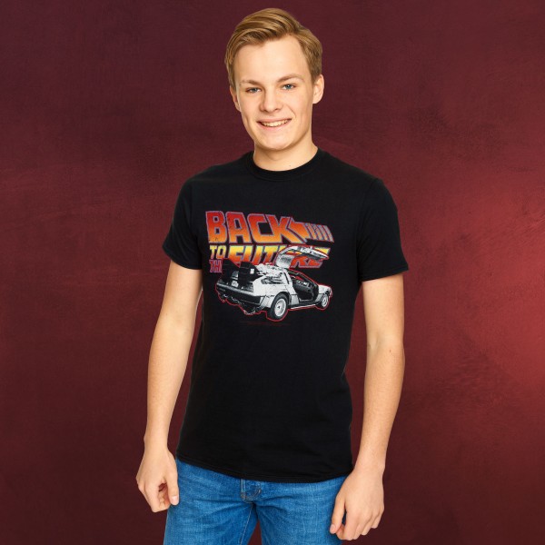 Zurück in die Zukunft Logo TShirt Elbenwald