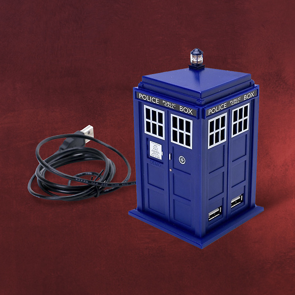 Doctor Who - Tardis USB Hub mit Licht und Sound