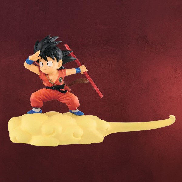 Dragon Ball - Chibi Son Goku auf Jindujun Figur 13 cm