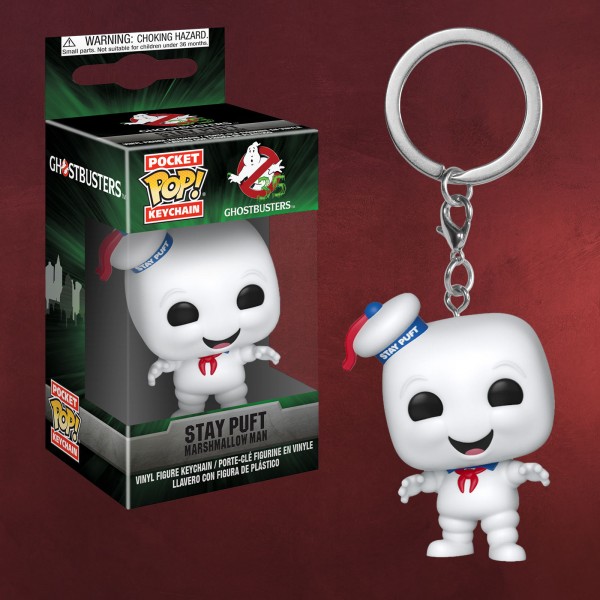 Ghostbusters - Marshmallow Man Funko Pop Schlüsselanhänger