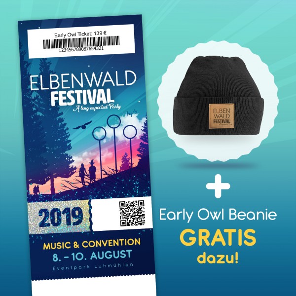 Elbenwald Festival 2019 – Kombiticket (Early Owl)