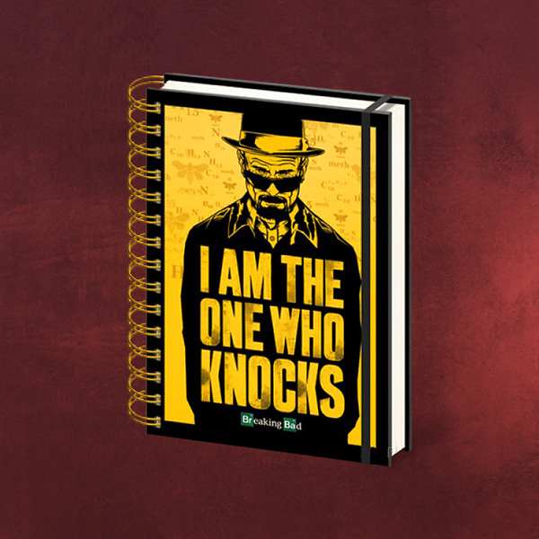 Breaking Bad - The One Who Knocks Notizbuch