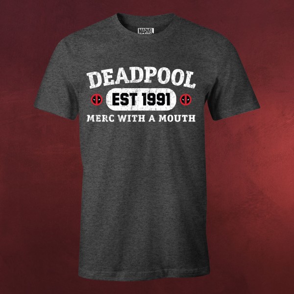 Deadpool - Est 1991 T-Shirt grau