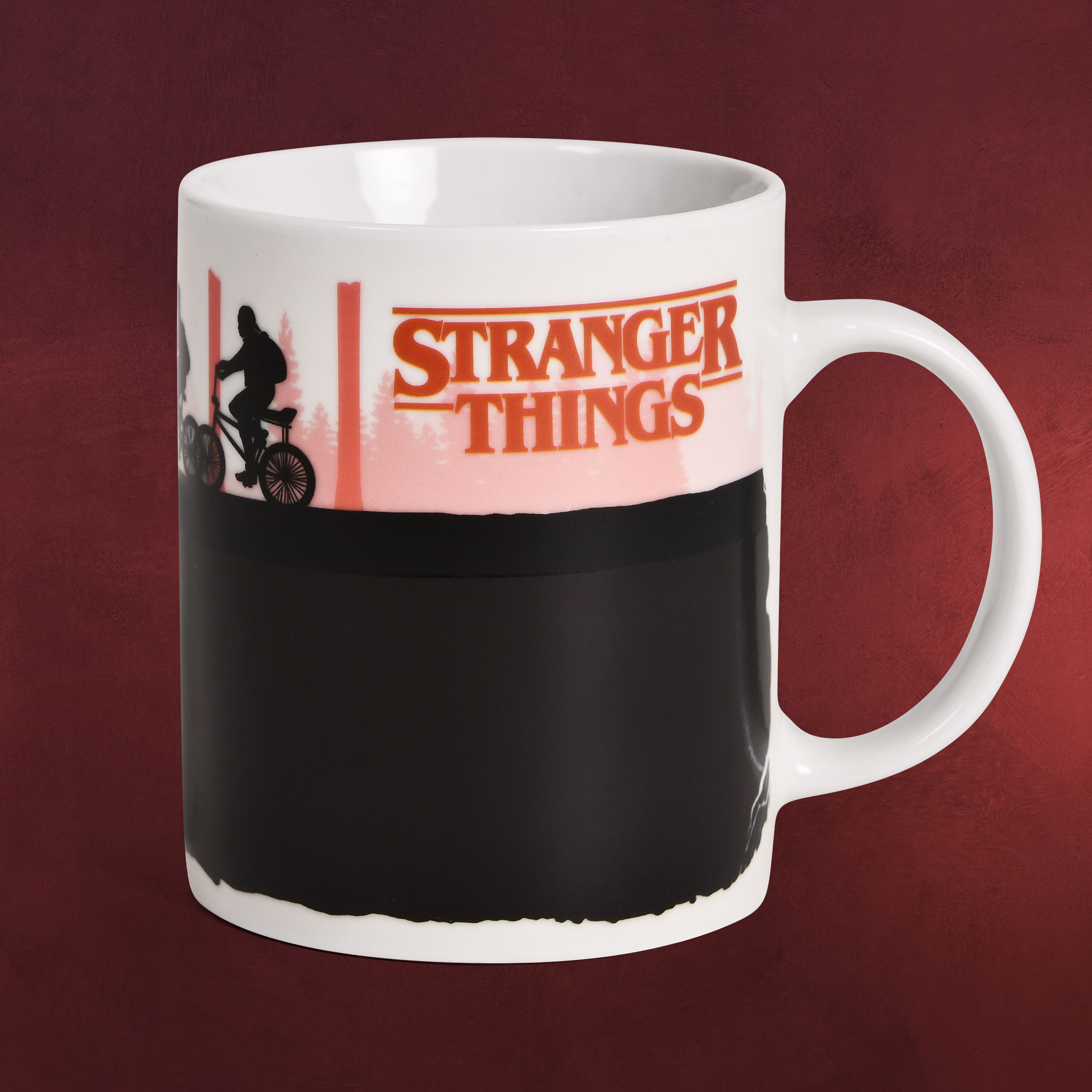 Stranger Things 3D Tasse Retro TV Thermoeffekt Kaffeetasse Kaffeebecher Becher