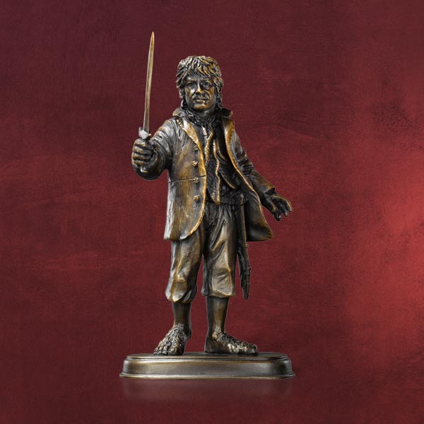 Der Hobbit - Bilbo Beutlin Bronzeskulptur