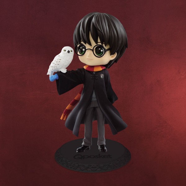 Harry Potter mit Hedwig Q Posket Figur 14 cm