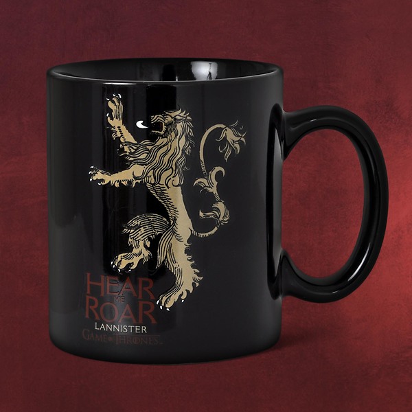 Game of Thrones - House Lannister Tasse schwarz