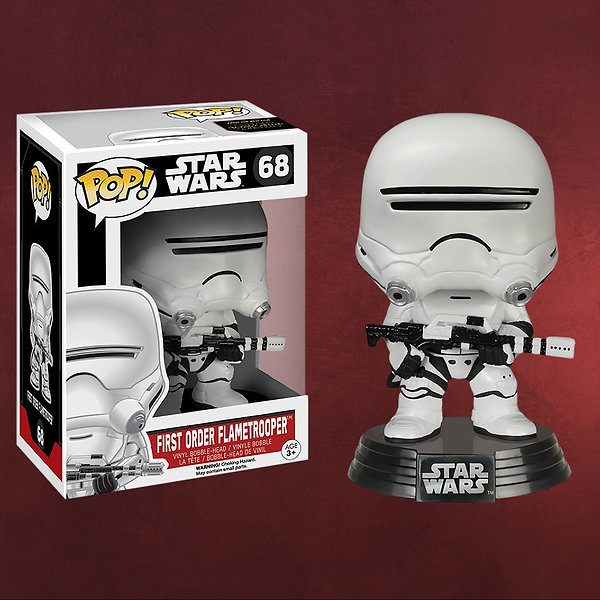 Star Wars - First Order Flametrooper Wackelkopf-Figur