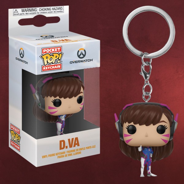 Overwatch - D.VA Funko Pop Schlüsselanhänger
