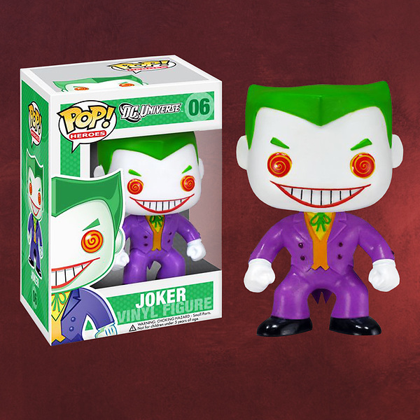 Batman - Joker Pop Heroes Mini-Figur