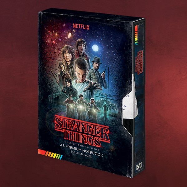 Stranger Things - VHS Premium Notizbuch A5