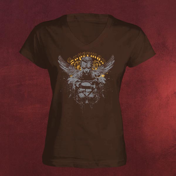Superman Tribal Girlie Shirt