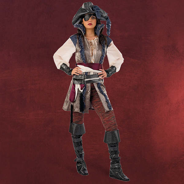Freibeuter - Piratenkostüm Damen