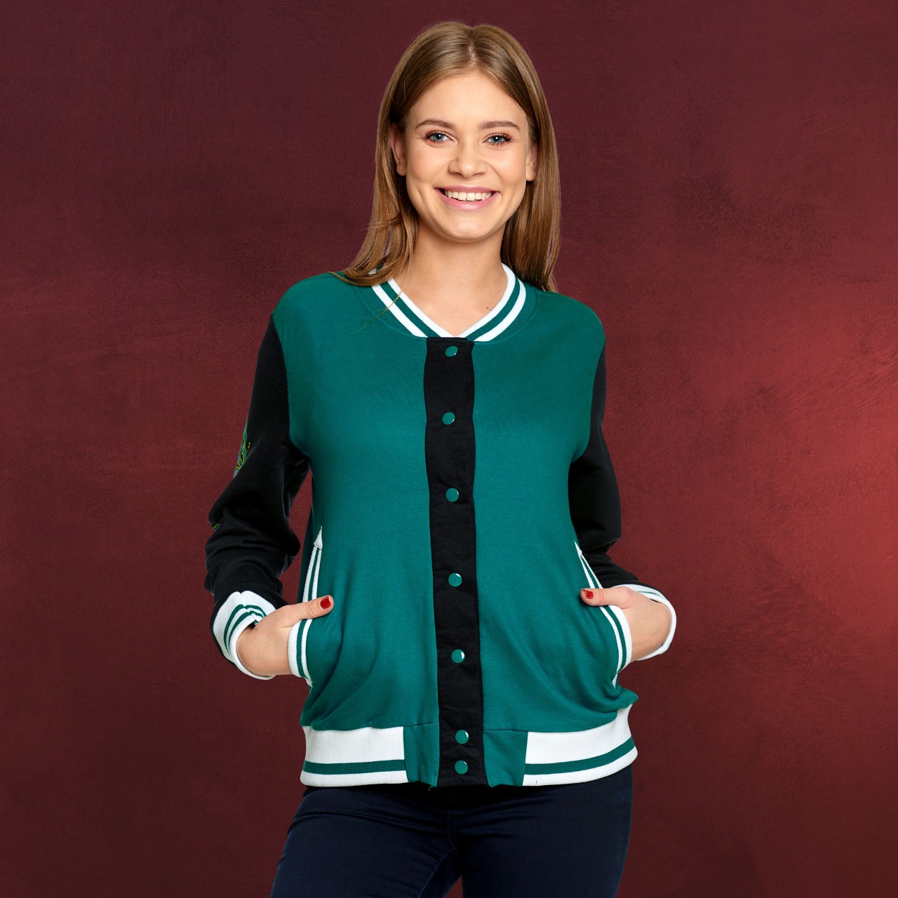 black squad college jacke olivgrün frauen black squad college jacke olivgrün frauen