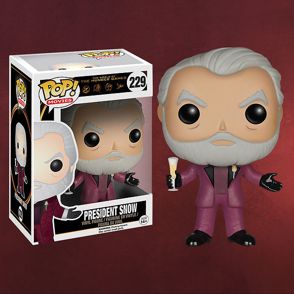 Tribute von Panem - Präsident Snow Mini-Figur