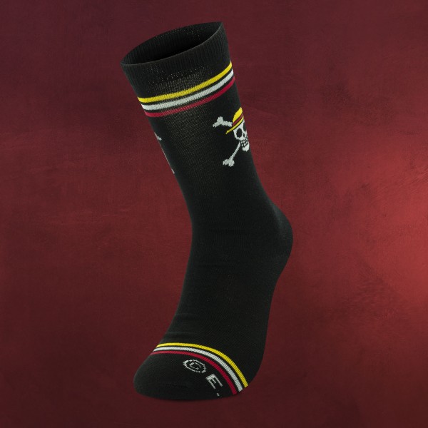 One Piece - Strohhutbande Skull Logo Socken