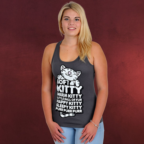 Big Bang Theory - Soft Kitty Tank Top grau