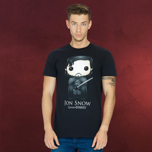 Game of Thrones - Jon Snow Pop Art T-Shirt