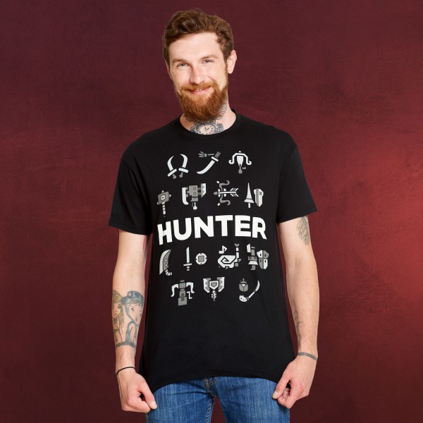 Monster Hunter - Choose Your Weapons T-Shirt schwarz