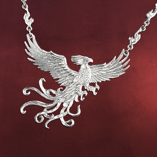 Harry Potter - Fawkes der Phönix Kette
