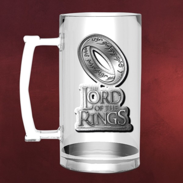 Herr der Ringe - Der Eine Ring Glaskrug