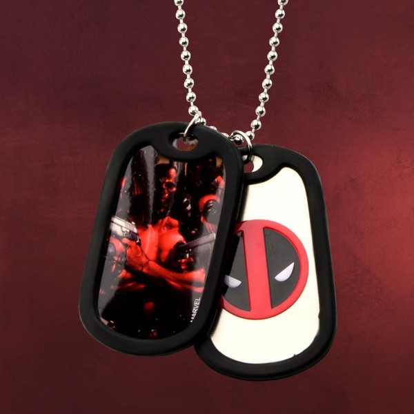 Deadpool - Graphic Logo Dog-Tag Kette