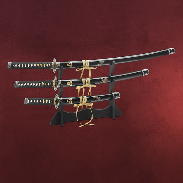 Kill Bill Hattori Hanzo Schwerter Set mit Ständer