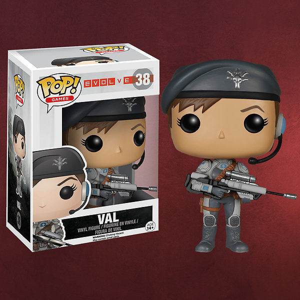 Evolve - Val Mini-Figur