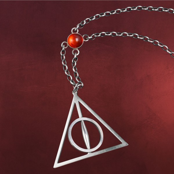 Harry Potter Version rot Kette mit Gleis 9 3/4 Medaillon und Uhr