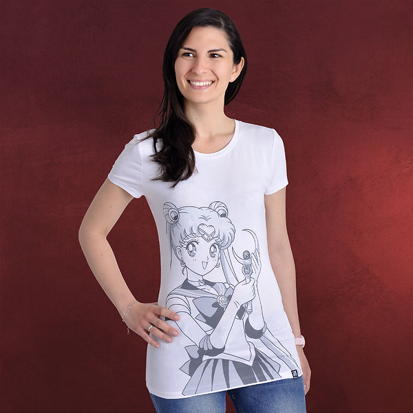 Sailor Moon - Bunny Girlie Shirt weiß