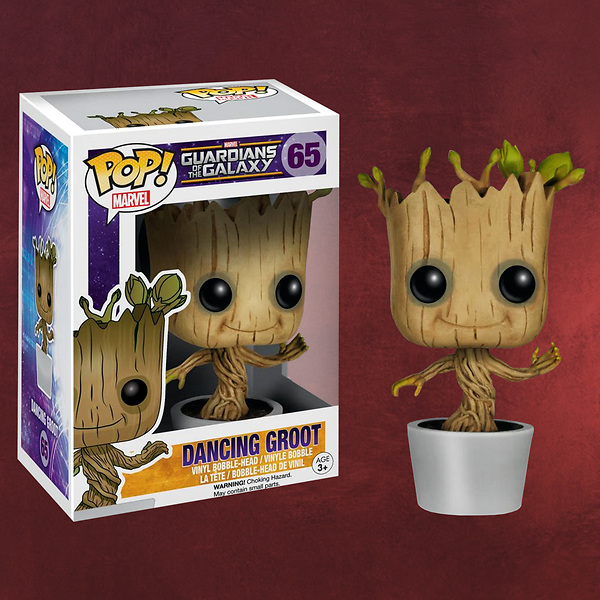 Guardians of the Galaxy - Dancing Groot Wackelkopf-Figur