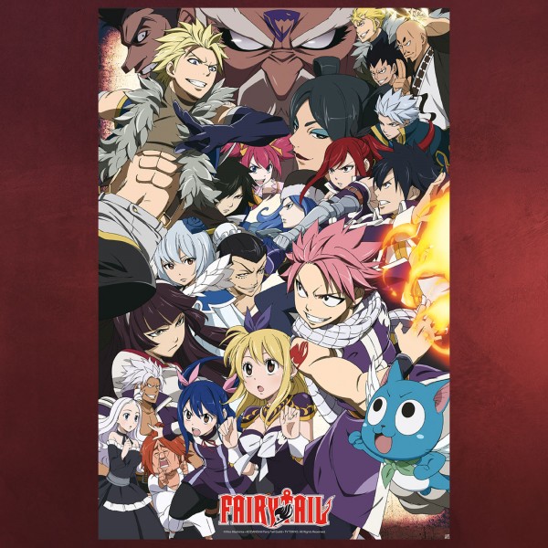 Fairy Tail vs. Other Guilds Maxi Poster