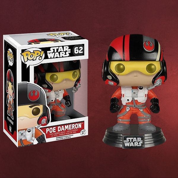 Star Wars - Poe Dameron Wackelkopf-Figur