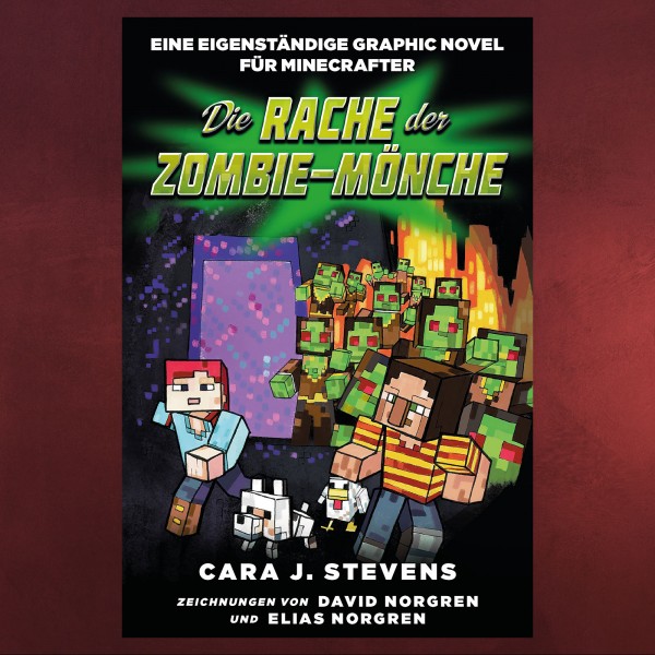 Die Rache der Zombie-Mönche - Graphic Novel für Minecrafter