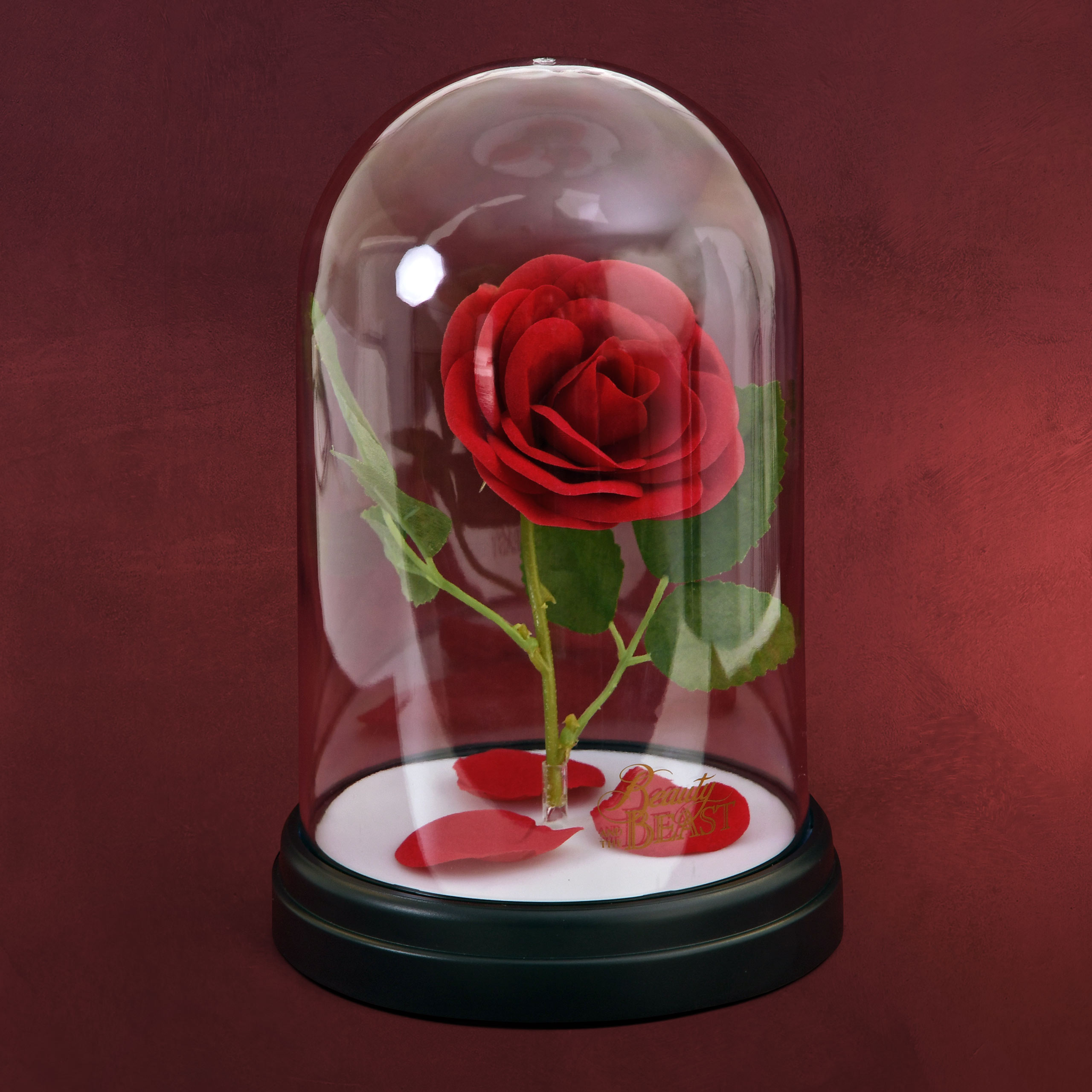 Die Sch ne und das Biest  Enchanted Rose Tischlampe  Elbenwald
