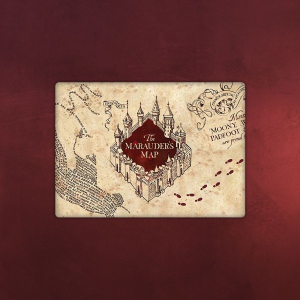 Harry Potter - Karte des Rumtreibers Magnet